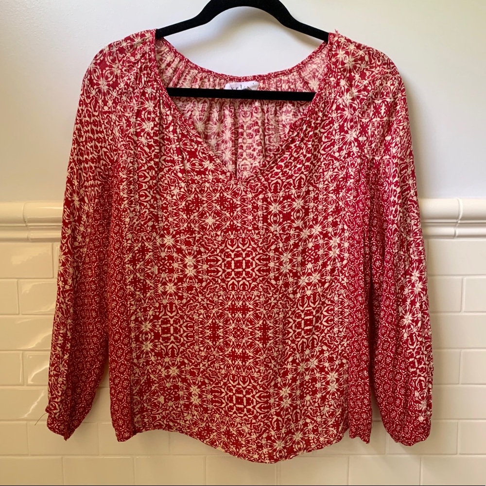 Patterned Blouse
